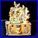 RARE-Precious-Moments-Music-Box-Baby-Elephant-Walk-Rotating-Circus-Clown-EUC-01-crd