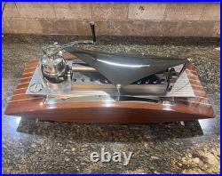 RARE Reuge THE WINCH Musical Box 4 Melodies 144 notes WORKS BEAUTIFULLY