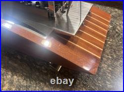 RARE Reuge THE WINCH Musical Box 4 Melodies 144 notes WORKS BEAUTIFULLY