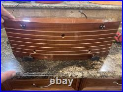 RARE Reuge THE WINCH Musical Box 4 Melodies 144 notes WORKS BEAUTIFULLY