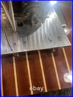 RARE Reuge THE WINCH Musical Box 4 Melodies 144 notes WORKS BEAUTIFULLY