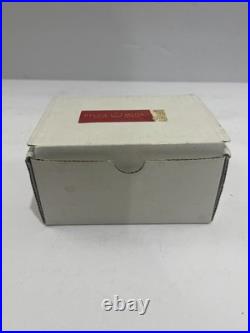 RARE Reuge music box switzerland Ring Box Waltz If The Flowers Song! With Box! VTG
