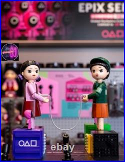 RARE! SQUID GAME 3 Music Boxes Chul-su and Young-hee Netflix Puma