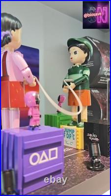 RARE! SQUID GAME 3 Music Boxes Chul-su and Young-hee Netflix Puma