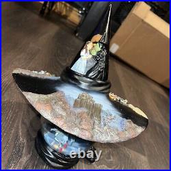 RARE San Francisco Music Box The Wizard Of Oz Snowglobe Musical Witch Hat Works