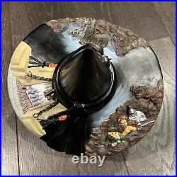 RARE San Francisco Music Box The Wizard Of Oz Snowglobe Musical Witch Hat Works