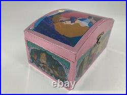 RARE Sleeping Beauty & Prince Magnetic Dancing Music Box, Vintage 1991