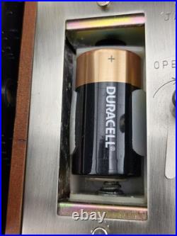 RARE VINTAGE FUJI JAPAN LADOR SYMPHONION MUSIC BOX with 8 DISCS. WORKS. READ