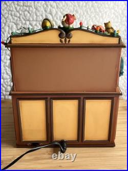RARE VTG Enesco Musical Society CHECKING IT TWICE Animated Motion Music Box Mice RARE VTG Enesco Musical Society CHECKING IT TWICE Animated Motion Music Box Mice