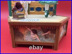 RARE Vintage 1997 Enesco Music Box w Motion Ballet School Ballerinas