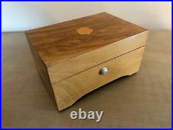 RARE Vintage Thorens AL 336 Swiss Switzerland 3-Song Wood Music Box (A30)