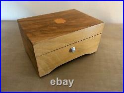 RARE Vintage Thorens AL 336 Swiss Switzerland 3-Song Wood Music Box (A30)