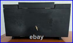 RARE Vintage Toyo Hand-Painted Animated Musical Jewelry Box, plays Sukiyaki