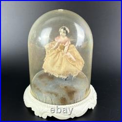 RARE Vtg Swiss Speidel Dancing Girl Ballerina Vienna Dreams Music Box Dome WORKS RARE Vtg Swiss Speidel Dancing Girl Ballerina Vienna Dreams Music Box Dome WORKS