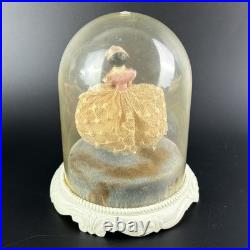 RARE Vtg Swiss Speidel Dancing Girl Ballerina Vienna Dreams Music Box Dome WORKS RARE Vtg Swiss Speidel Dancing Girl Ballerina Vienna Dreams Music Box Dome WORKS