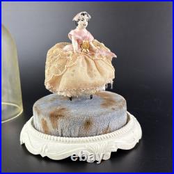 RARE Vtg Swiss Speidel Dancing Girl Ballerina Vienna Dreams Music Box Dome WORKS RARE Vtg Swiss Speidel Dancing Girl Ballerina Vienna Dreams Music Box Dome WORKS