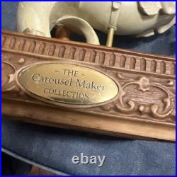 RARE WAYNE HIGGINS THE MASTER CARVER AND HIPPOCAMPUS MUSIC BOX #323 Of 5000