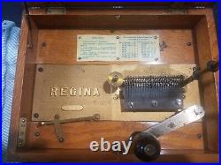 REGINA VICTROLA MUSIC BOX CIRCA 1890s