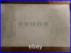 REUGE Music Box 144 Valves 3 Pieces Walnut Hump 20x11x6.5cm Very Good Tested