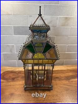 REUGE Music Box Enesco 1985 Limited Edition 489/500 Stained Glass REUGE Music Box Enesco 1985 Limited Edition 489/500 Stained Glass