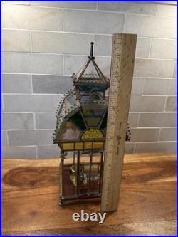 REUGE Music Box Enesco 1985 Limited Edition 489/500 Stained Glass REUGE Music Box Enesco 1985 Limited Edition 489/500 Stained Glass