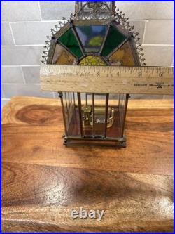 REUGE Music Box Enesco 1985 Limited Edition 489/500 Stained Glass REUGE Music Box Enesco 1985 Limited Edition 489/500 Stained Glass