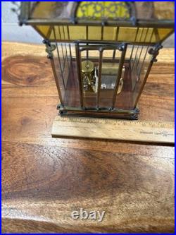 REUGE Music Box Enesco 1985 Limited Edition 489/500 Stained Glass REUGE Music Box Enesco 1985 Limited Edition 489/500 Stained Glass
