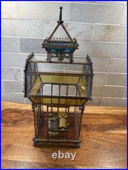 REUGE Music Box Enesco 1985 Limited Edition 489/500 Stained Glass REUGE Music Box Enesco 1985 Limited Edition 489/500 Stained Glass