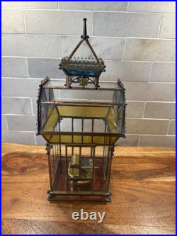 REUGE Music Box Enesco 1985 Limited Edition 489/500 Stained Glass REUGE Music Box Enesco 1985 Limited Edition 489/500 Stained Glass