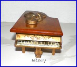 REUGE SAINT CROIX CYLINDER PIANO MUSIC BOX WithBAKELITE TOP PLAYS BEAUTIFULLY