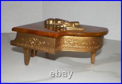 REUGE SAINT CROIX CYLINDER PIANO MUSIC BOX WithBAKELITE TOP PLAYS BEAUTIFULLY