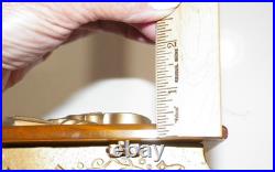 REUGE SAINT CROIX CYLINDER PIANO MUSIC BOX WithBAKELITE TOP PLAYS BEAUTIFULLY