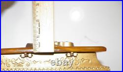 REUGE SAINT CROIX CYLINDER PIANO MUSIC BOX WithBAKELITE TOP PLAYS BEAUTIFULLY