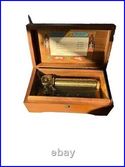 REUGE SAINTE CROIX 4 Song 50 Note MUSIC BOX Works Beautifully 391-002 Lullaby