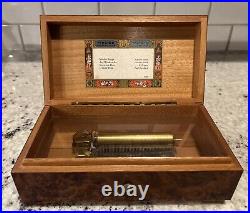 REUGE SAINTE CROIX Beautiful Wood Music Box 4/50 Switzerland 4 Songs VIDEO REUGE SAINTE CROIX Beautiful Wood Music Box 4/50 Switzerland 4 Songs VIDEO