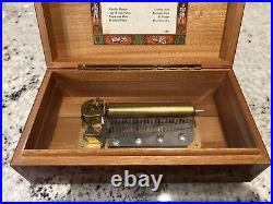 REUGE SAINTE CROIX Beautiful Wood Music Box 4/50 Switzerland 4 Songs VIDEO REUGE SAINTE CROIX Beautiful Wood Music Box 4/50 Switzerland 4 Songs VIDEO