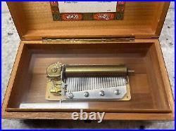REUGE SAINTE CROIX Beautiful Wood Music Box 4/50 Switzerland 4 Songs VIDEO REUGE SAINTE CROIX Beautiful Wood Music Box 4/50 Switzerland 4 Songs VIDEO