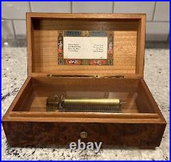 REUGE SAINTE CROIX Beautiful Wood Music Box 4/50 Switzerland 4 Songs VIDEO REUGE SAINTE CROIX Beautiful Wood Music Box 4/50 Switzerland 4 Songs VIDEO