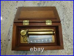 REUGE SAINTE-CROIX SWISS MUSIC BOX CH 3/72 Custom Hand Made Solid Wooden Box