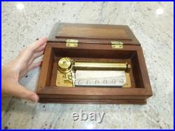 REUGE SAINTE-CROIX SWISS MUSIC BOX CH 3/72 Custom Hand Made Solid Wooden Box