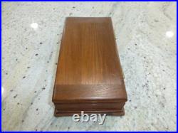 REUGE SAINTE-CROIX SWISS MUSIC BOX CH 3/72 Custom Hand Made Solid Wooden Box