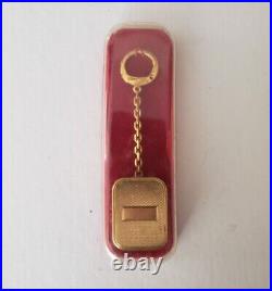 REUGE SWITZERLAND MUSIC BOX KEYCHAIN Die Schlittschuhläufer Walzer SKATERS WALTZ