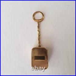 REUGE SWITZERLAND MUSIC BOX KEYCHAIN Die Schlittschuhläufer Walzer SKATERS WALTZ