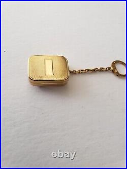 REUGE SWITZERLAND MUSIC BOX KEYCHAIN Die Schlittschuhläufer Walzer SKATERS WALTZ