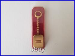 REUGE SWITZERLAND MUSIC BOX KEYCHAIN Die Schlittschuhläufer Walzer SKATERS WALTZ