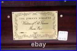 REUGE Swiss Interchangeable MUSIC BOX Johann Strauss LIMITED EDITION 871/2500 REUGE Swiss Interchangeable MUSIC BOX Johann Strauss LIMITED EDITION 871/2500