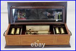 REUGE Swiss Interchangeable MUSIC BOX Johann Strauss LIMITED EDITION 871/2500 REUGE Swiss Interchangeable MUSIC BOX Johann Strauss LIMITED EDITION 871/2500