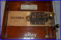 Rare Antique Double Comb Regina Music Box 4 -12 1/4' Discs Ex Cond Best Offer