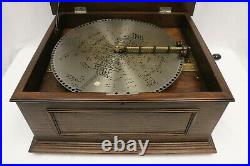 Rare Antique Regina Music Box includes 38 Records