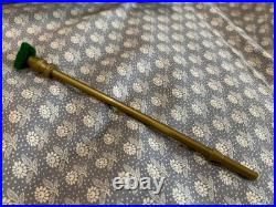 Rare Antique Thorens Solid Brass Zimbalist Swiss Music Box 17x6x 5.5 Working